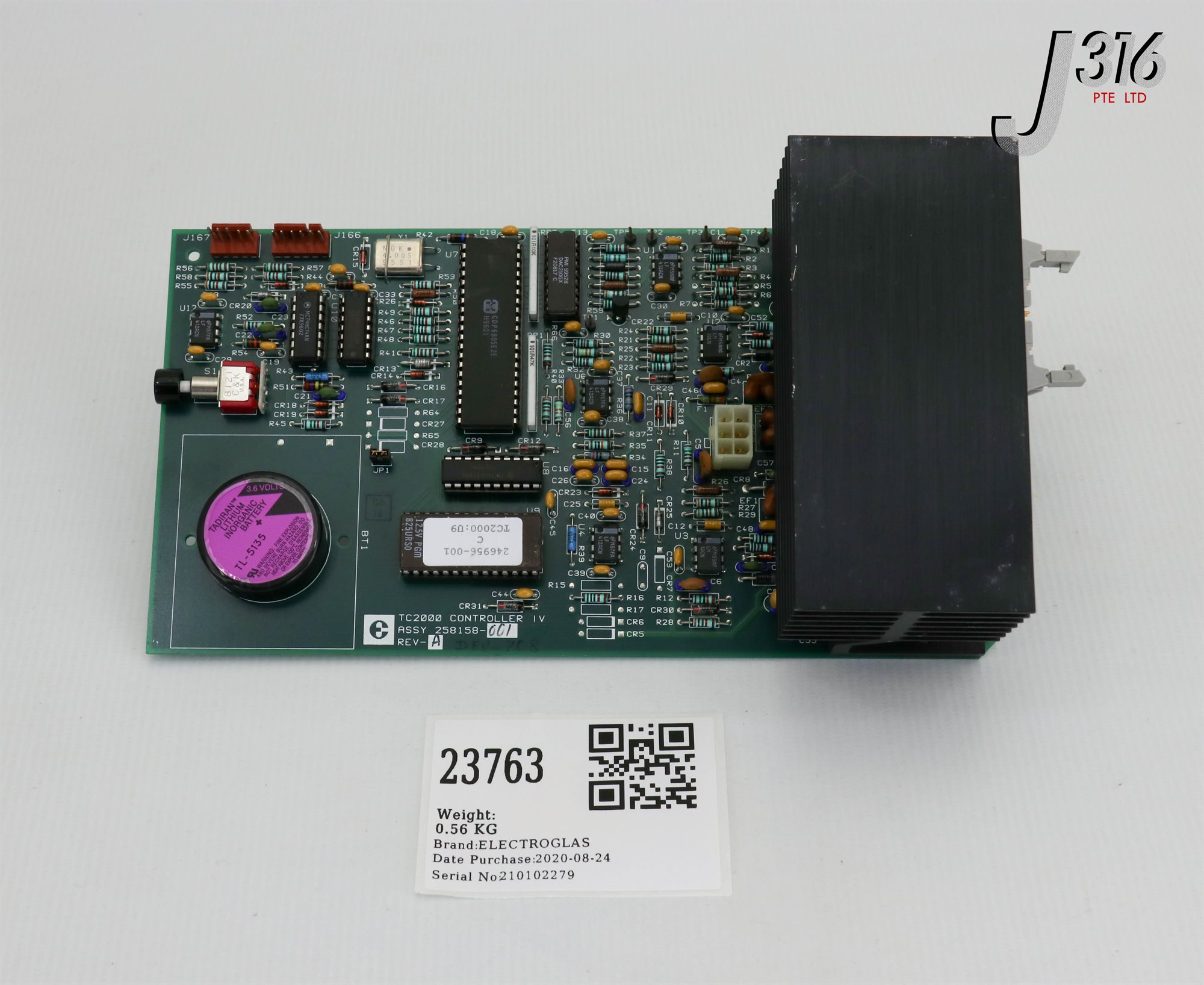 イチ 23763 ELECTROGLAS PCB ASSY, TC2000 CONTROLLER IV 258158-001 | eBay